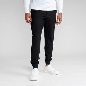 Rhoback Delta Performance Black Jogger Pants